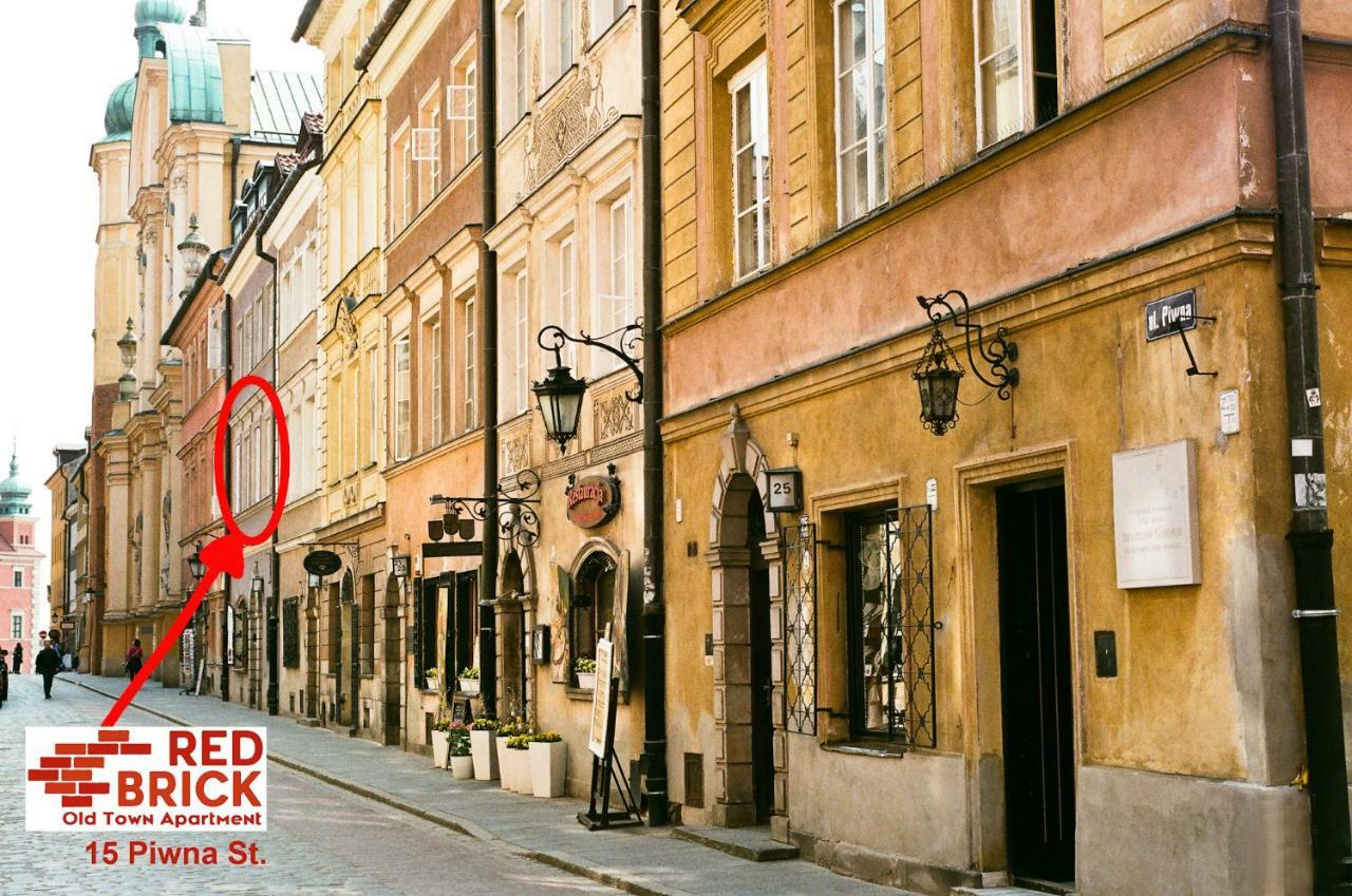 Red Brick Old Town Apartment Warsaw Ngoại thất bức ảnh